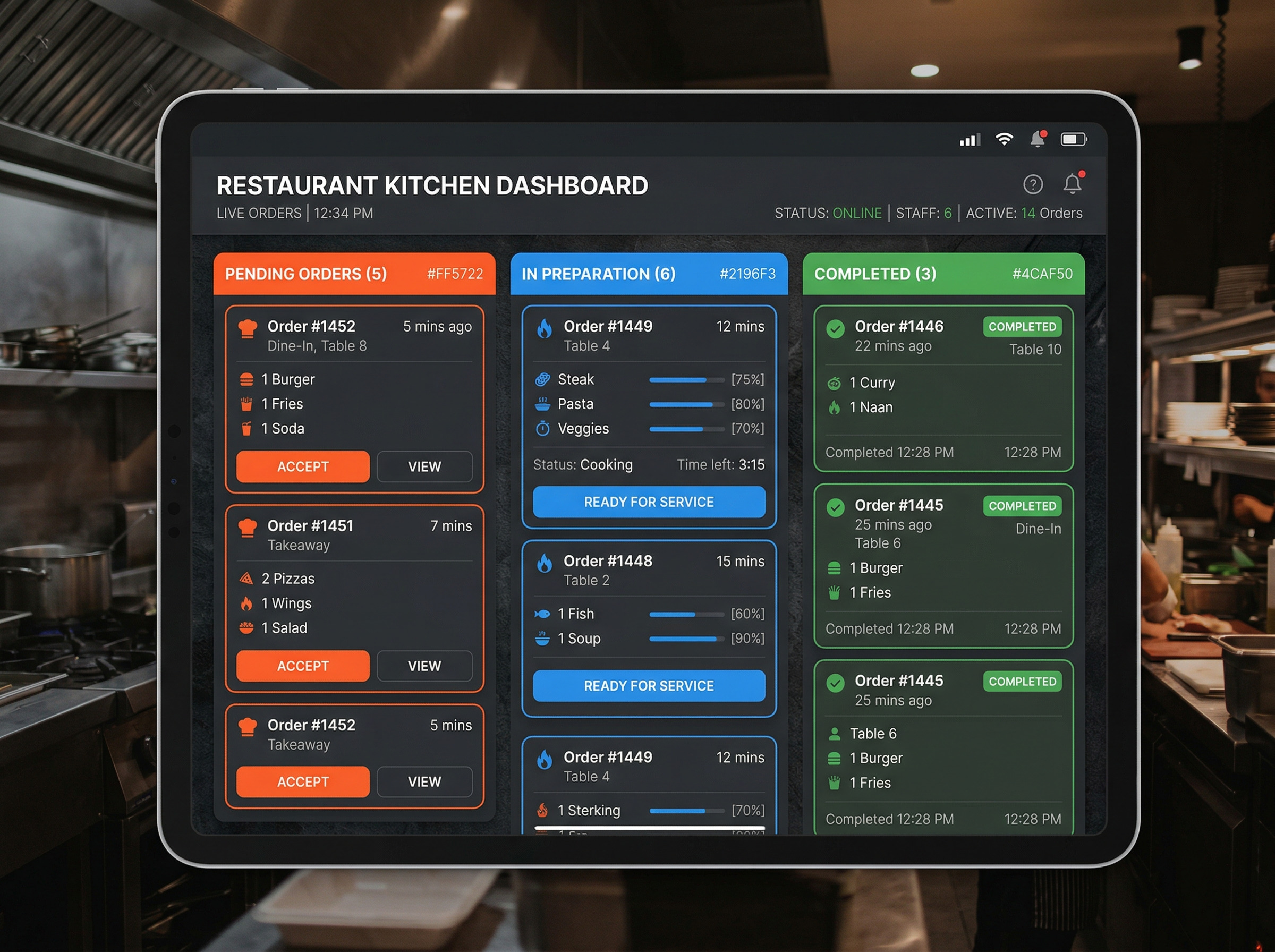 Kitchen Display System
